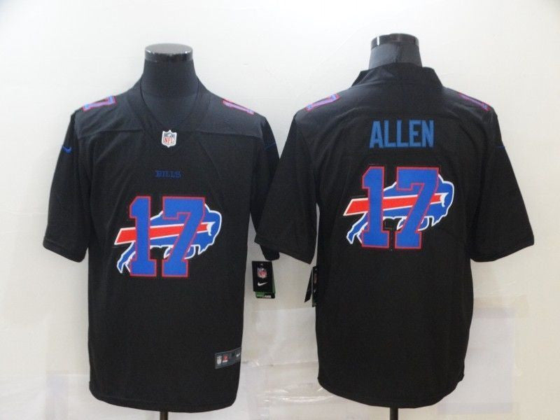 Buffalo Bills Josh Allen 17 Nfl 2020 Black Jersey