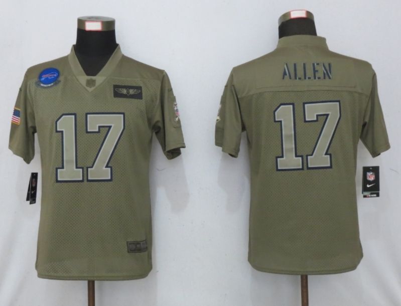 Buffalo Bills Josh Allen 17 Nfl 2020 Camo Jersey
