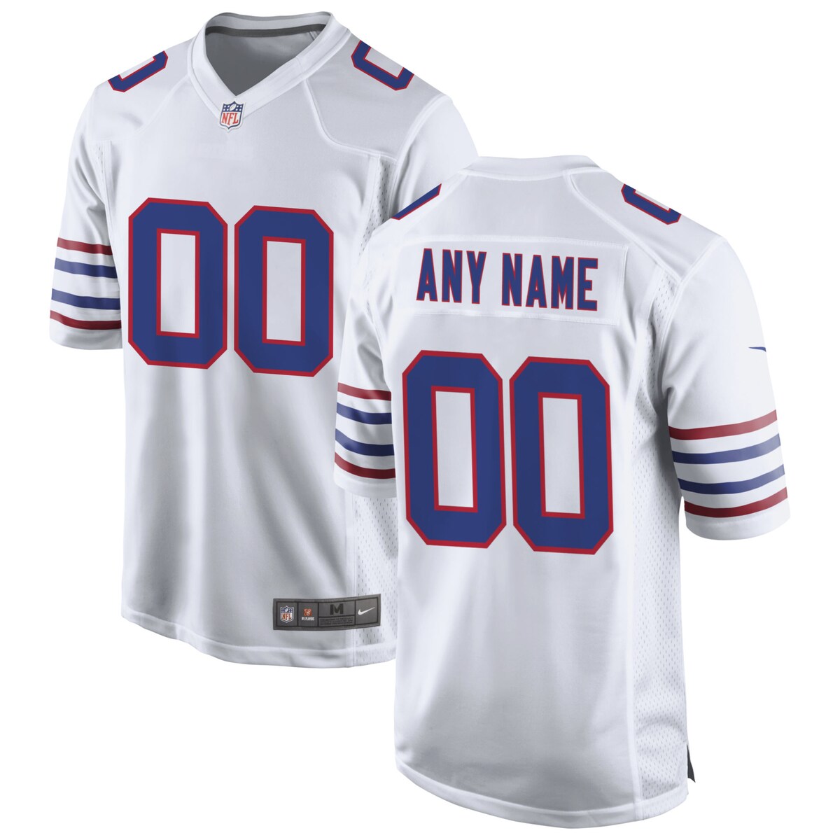 Buffalo Bills Nike Alternate Custom Game Jersey White