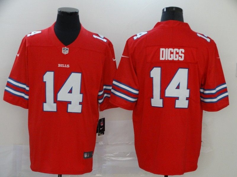 Buffalo Bills Stefon Diggs 14 Nfl 2020 New Arrival Red Jersey