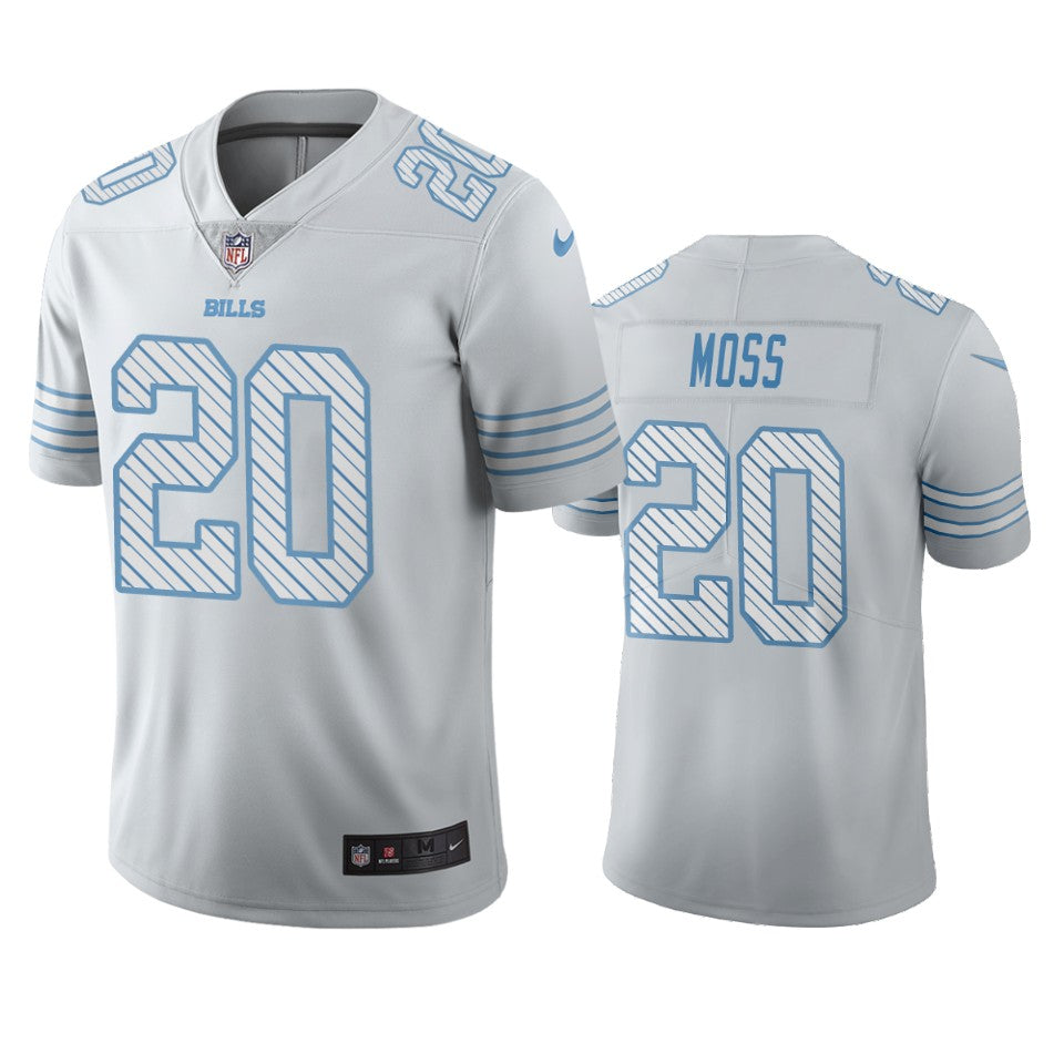Buffalo Bills Zack Moss White City Edition Vapor Limited Jersey