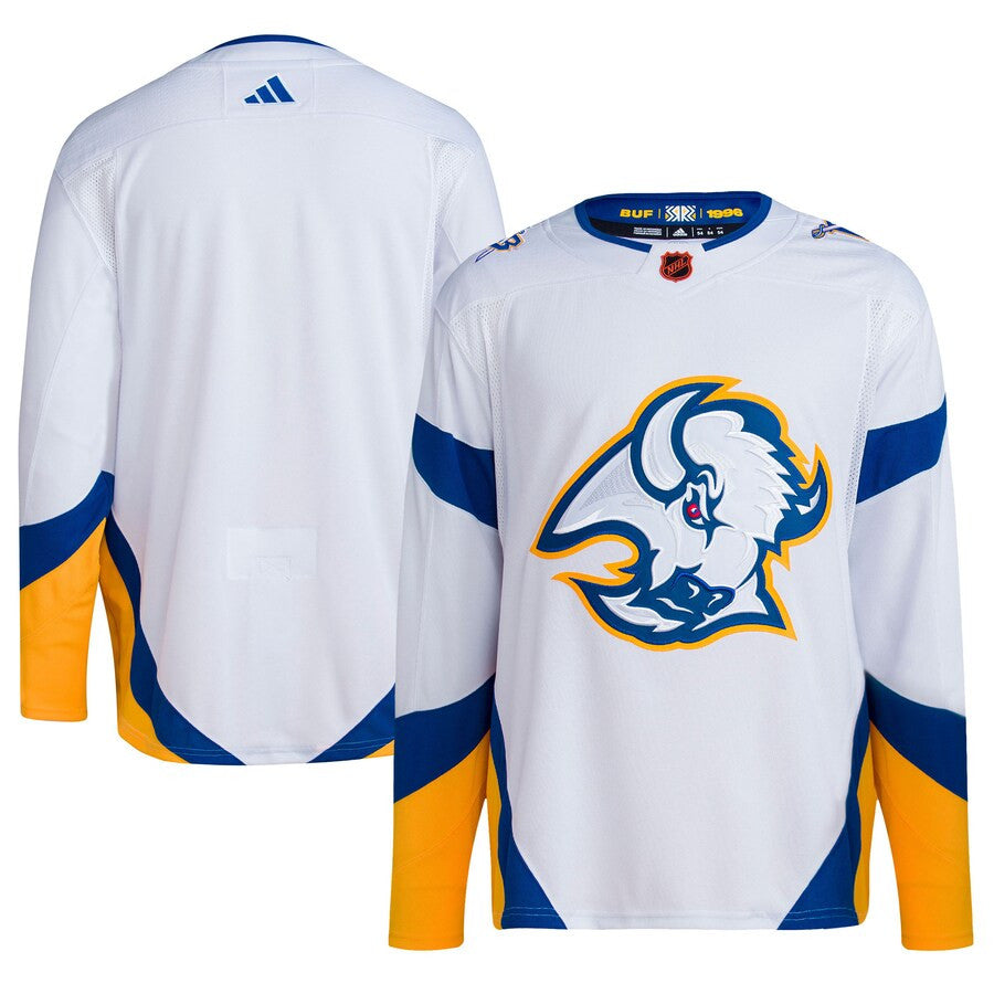 Buffalo Sabres Adidas Reverse Retro 20 Blank Jersey White