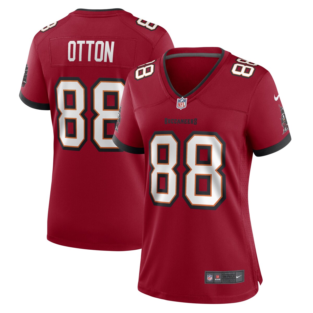 Cade Otton Tampa Bay Buccaneers Nike Womens Game Player Jersey Red