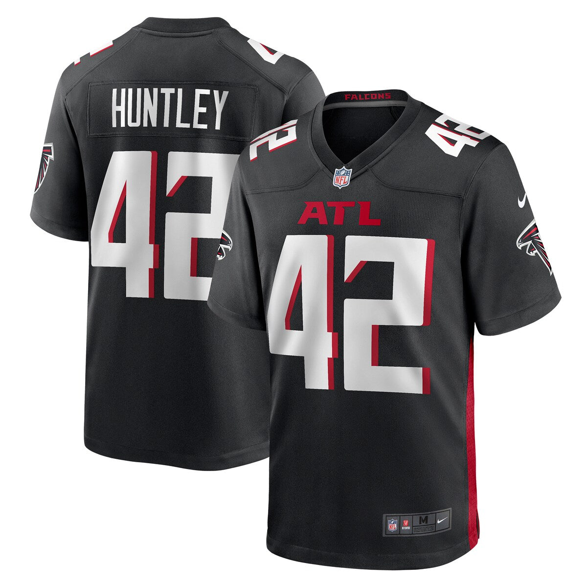 Caleb Huntley Atlanta Falcons Nike Game Jersey Black