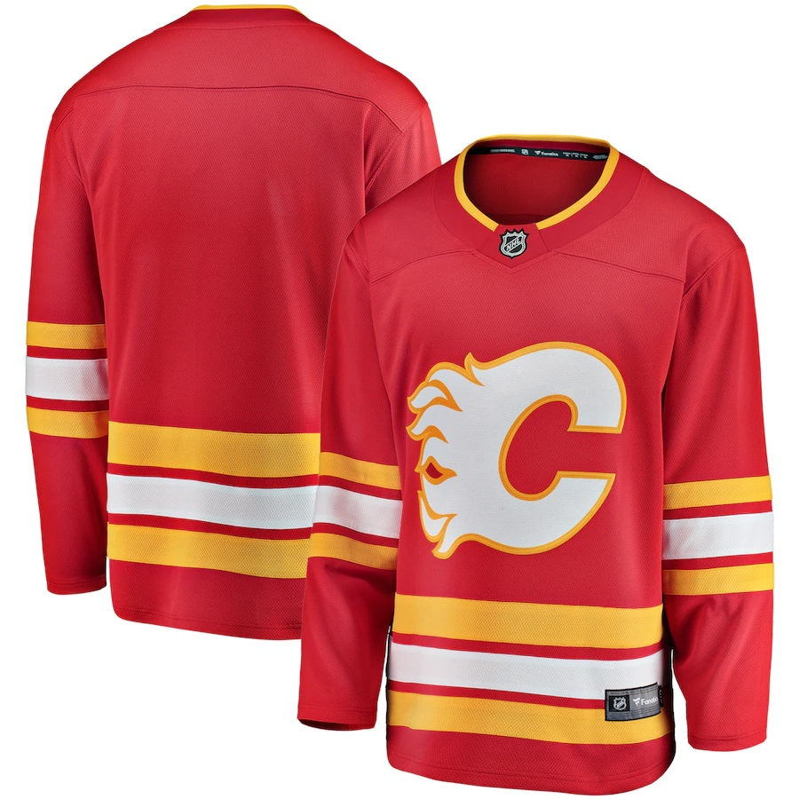 Calgary Flames Fanatics Branded Alternate Breakaway Jersey Red