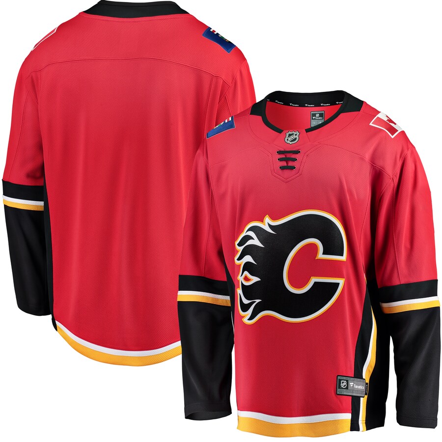 Calgary Flames Fanatics Branded Breakaway Home Jersey Red