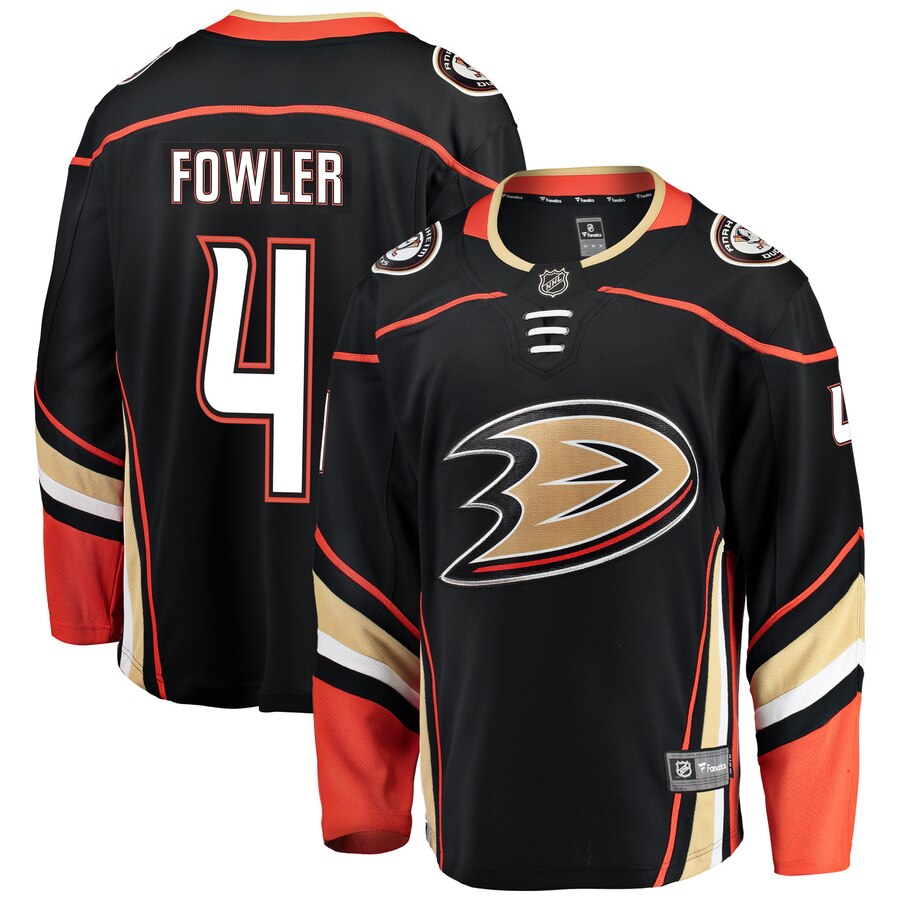Cam Fowler Anaheim Ducks Fanatics Branded Breakaway Player Jersey Black