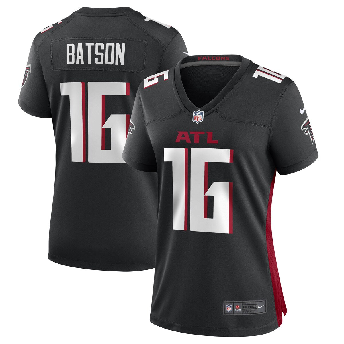 Cameron Batson Atlanta Falcons Nike Womens Game Player Jersey Black