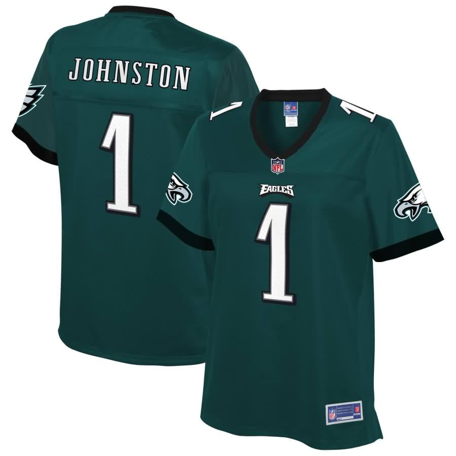 Cameron Johnston Philadelphia Eagles Nfl Pro Line Womens Player Jersey Midnight Green