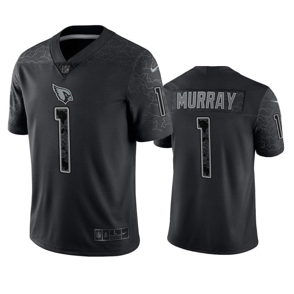 Cardinals Kyler Murray Reflective Limited Black Jersey Mens