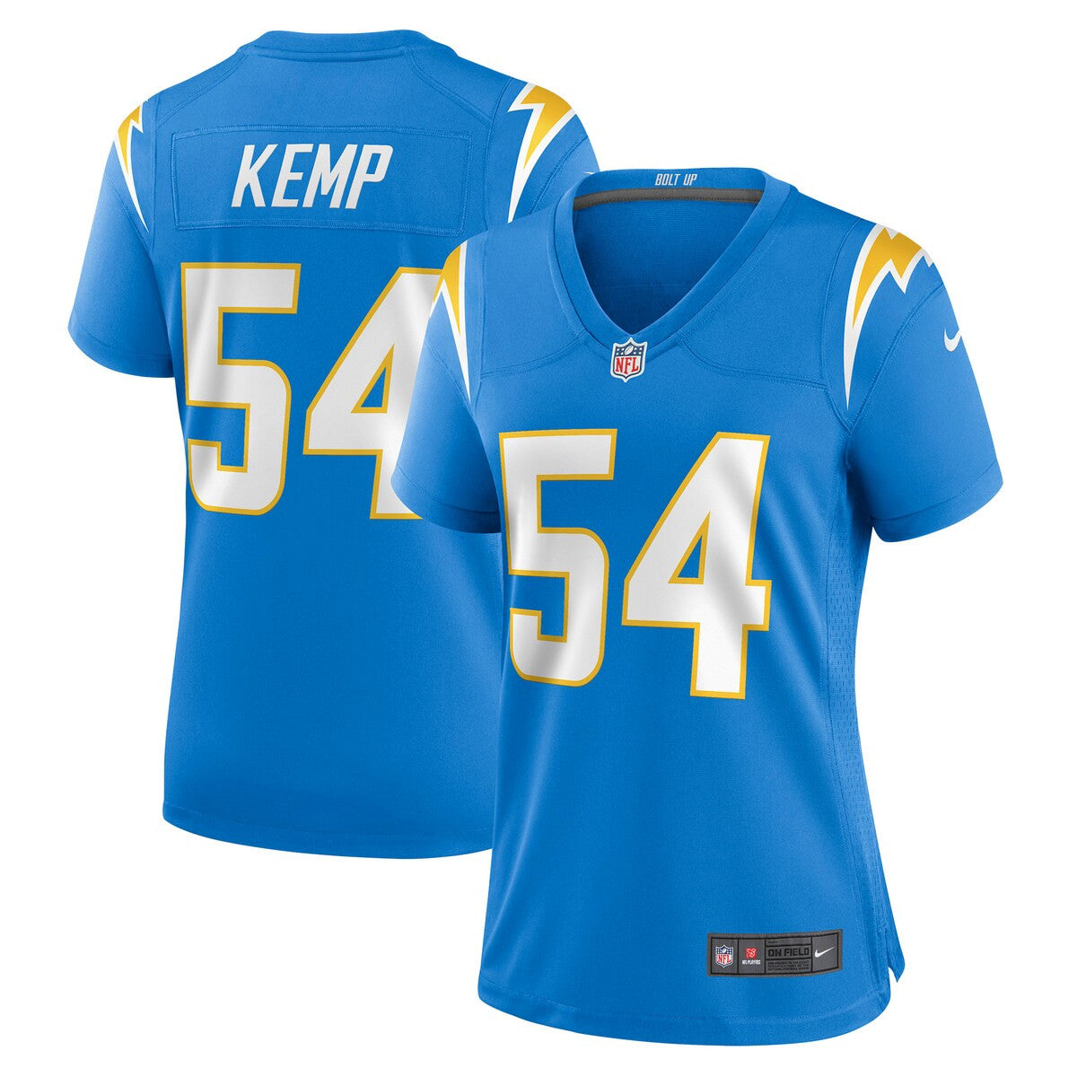 Carlo Kemp Los Angeles Chargers Nike Womens Game Player Jersey Powder Blue