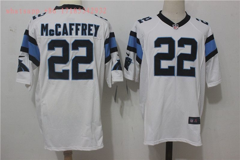 Carolina Panthers Christian Mccaffrey 22 Nfl 2020 White Jersey Jersey