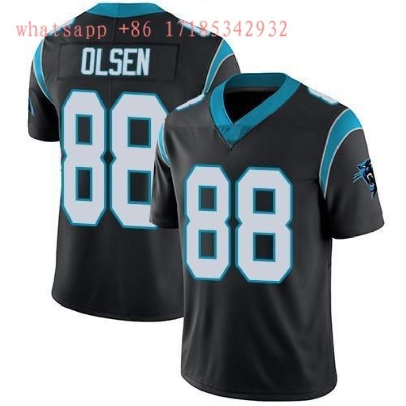 Carolina Panthers Greg Olsen 88 Nfl 2020 Black Jersey Jersey