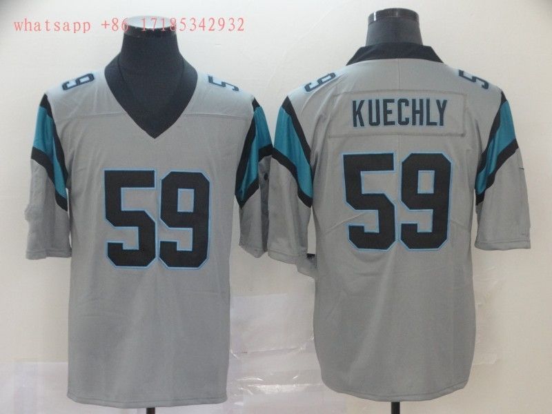 Carolina Panthers Julius Peppers 90 Nfl 2020 Grey Jersey Jersey