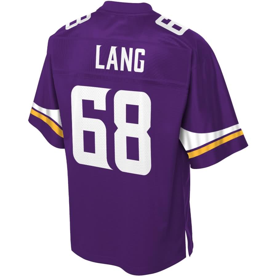 Cedrick Lang Minnesota Vikings Nfl Pro Line Team Color Player Jersey Purple
