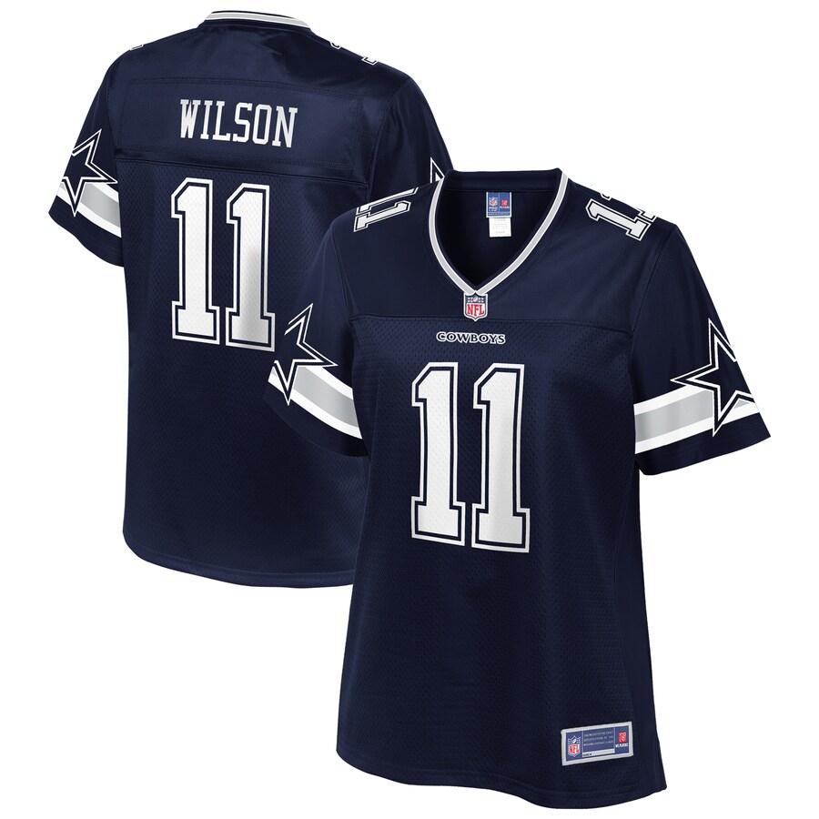 Cedrick Wilson Dallas Cowboys Nfl Pro Line Womens Team Color Player Jersey Navy