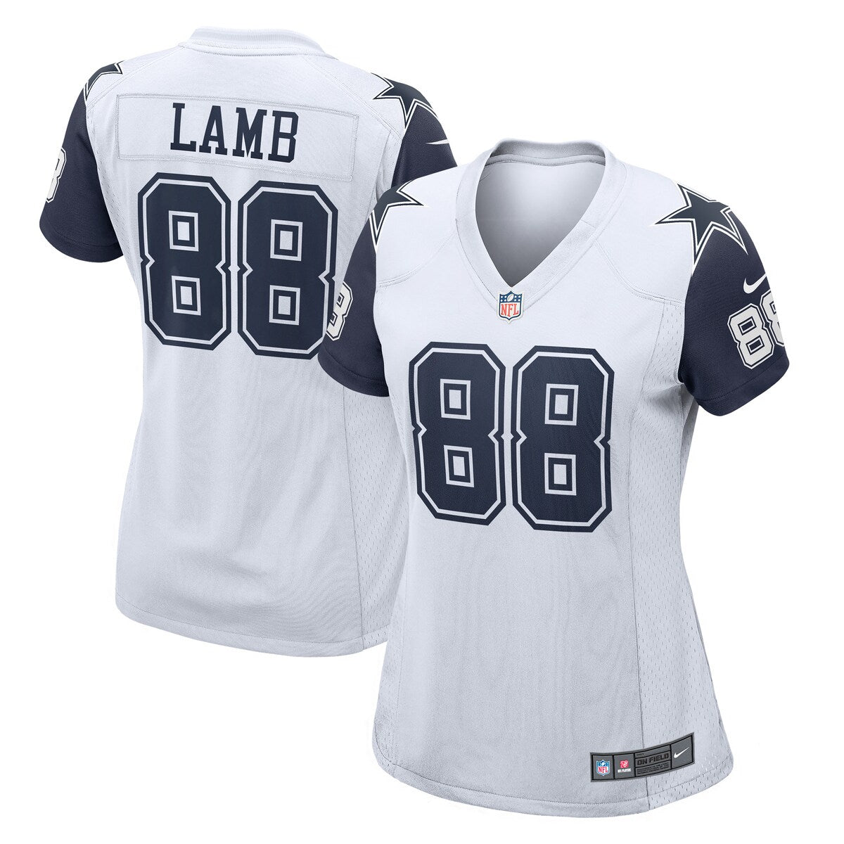 Ceedee Lamb Dallas Cowboys Nike Womens 2nd Alternate Game Jersey White