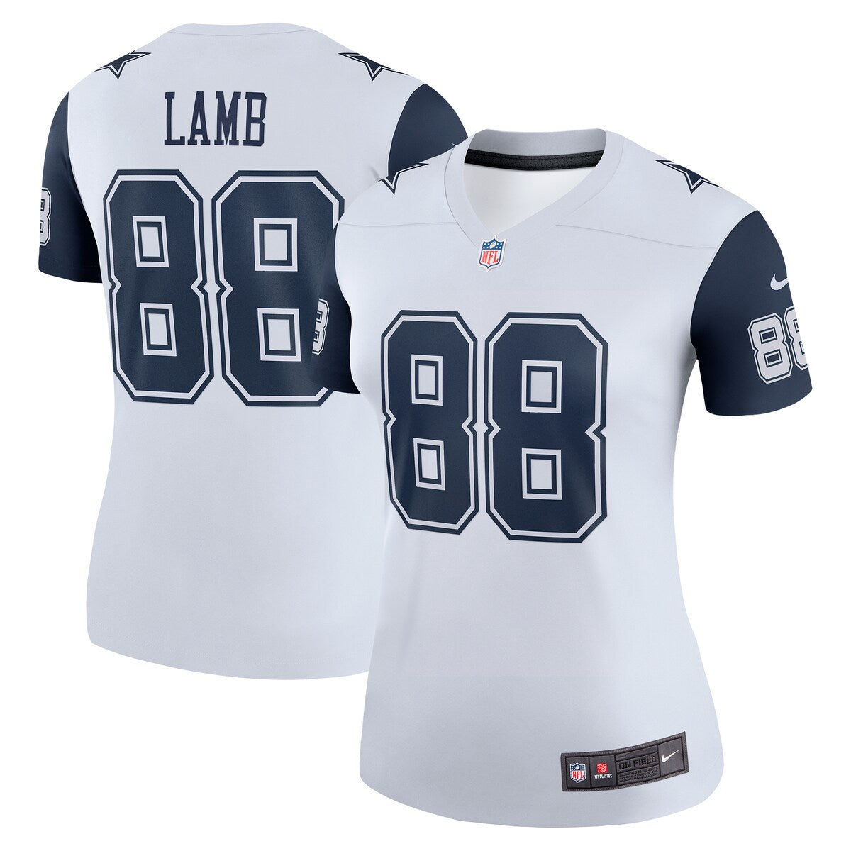 Ceedee Lamb Dallas Cowboys Nike Womens 2nd Alternate Legend Jersey White