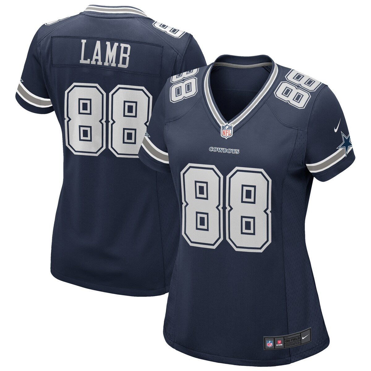 Ceedee Lamb Dallas Cowboys Nike Womens Game Jersey Navy