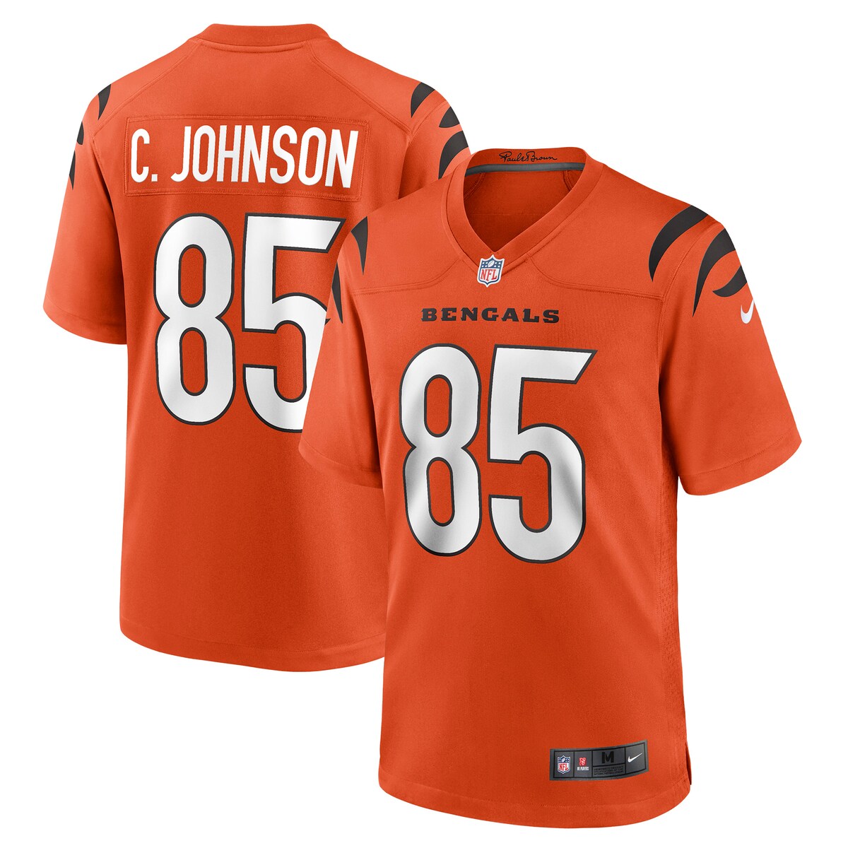 Chad Johnson Cincinnati Bengals Nike Retired Player Alternate Game Jersey Orange