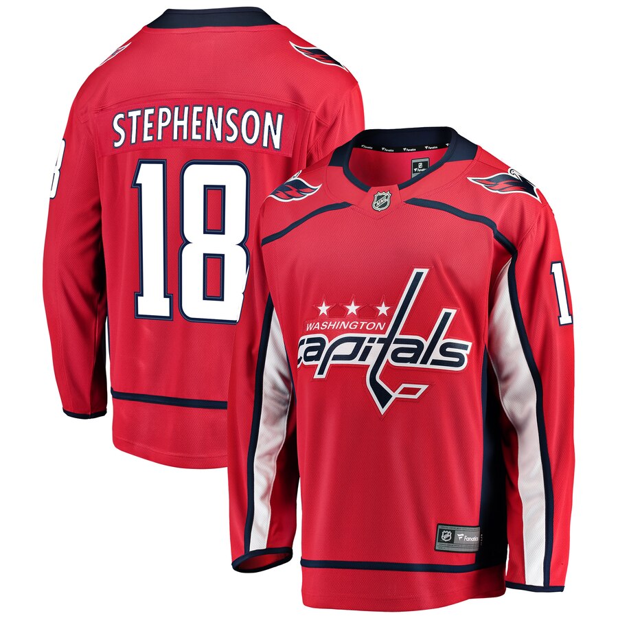 Chandler Stephenson Washington Capitals Fanatics Branded Youth Breakaway Player Jersey Red
