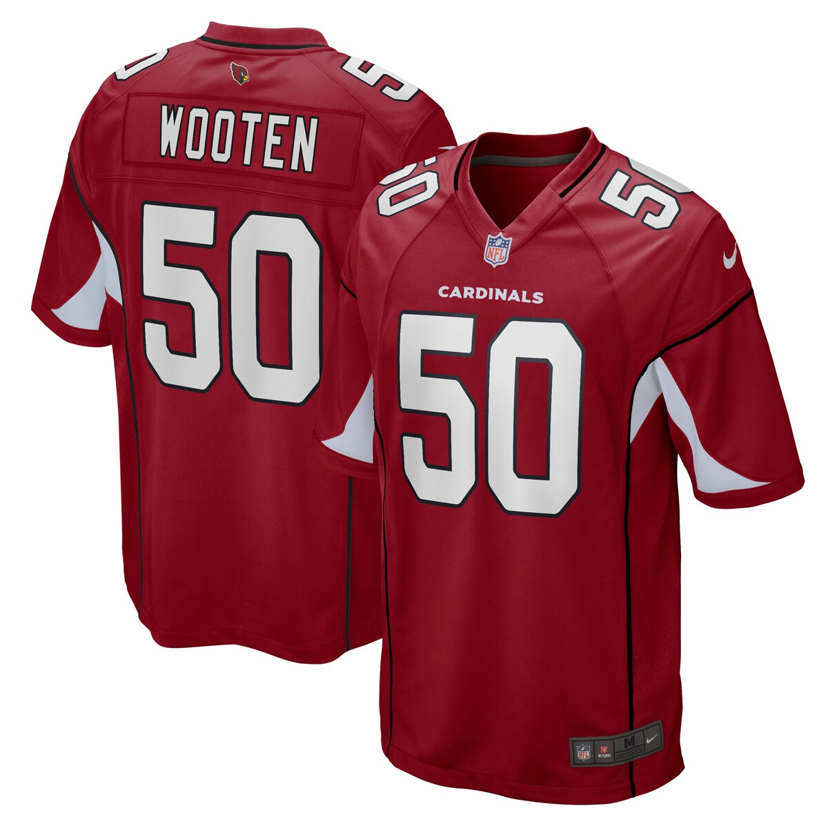 Chandler Wooten Arizona Cardinals Nike Game Player Jersey Cardinal