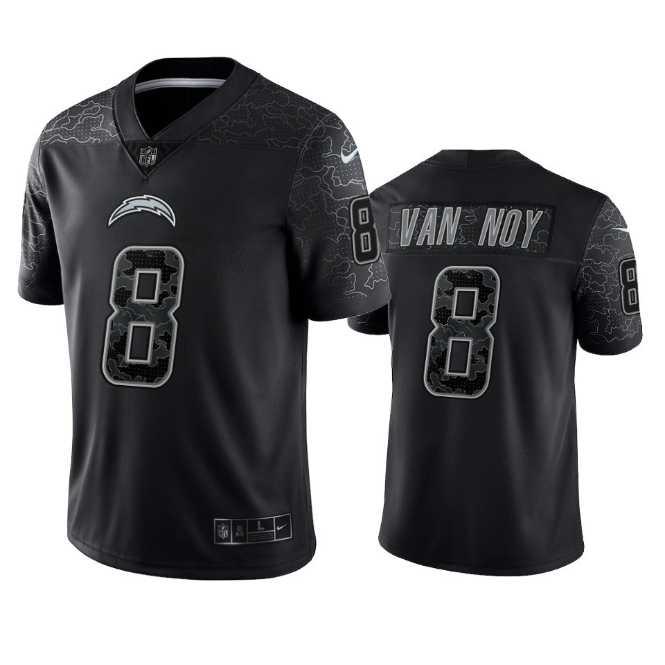 Chargers Kyle Van Noy Reflective Limited Black Jersey