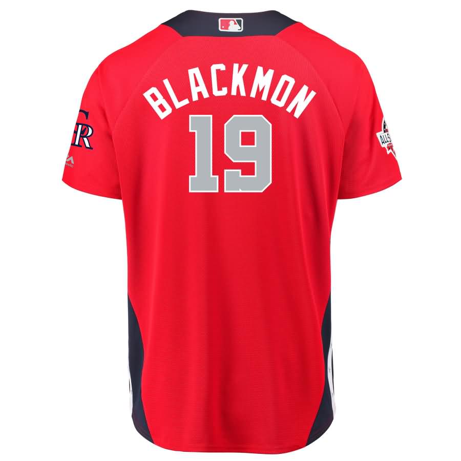 Charlie Blackmon National League Majestic 2018 Mlb All star Game Home Run Derby Player Jersey Red