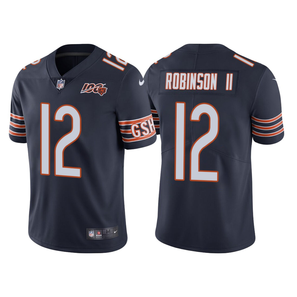 Chicago Bears 100th Anniversary Allen Robinson Navy Limited Jersey