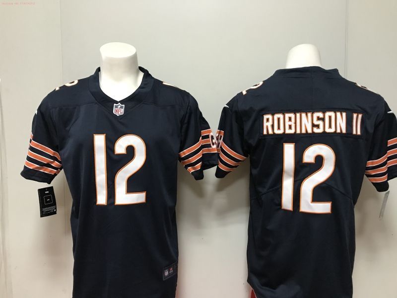 Chicago Bears Allen Robinson 12 Nfl 2020 Black Jersey Jersey