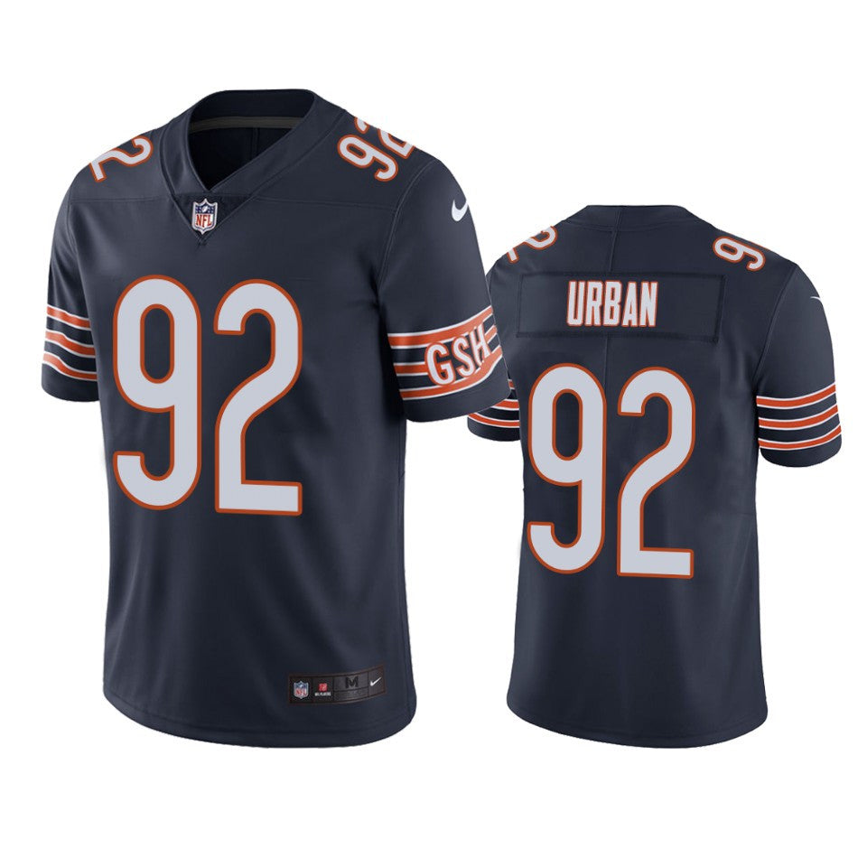 Chicago Bears Brent Urban Navy Vapor Limited Jersey