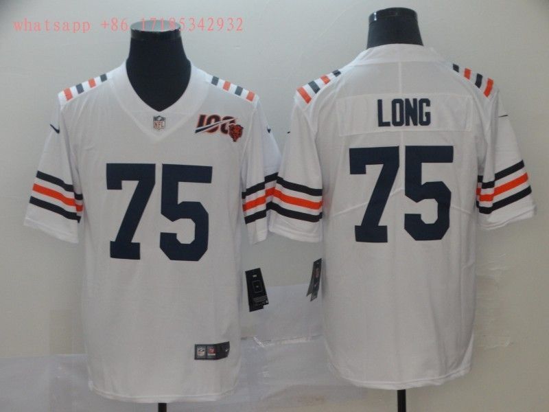 Chicago Bears Howie Long 75 Nfl 100 2020 White Jersey Jersey