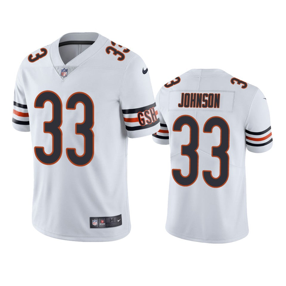 Chicago Bears Jaylon Johnson White Vapor Limited Jersey