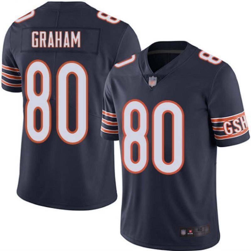 Chicago Bears Jimmy Graham 80 Nfl 2020 Black Jersey Jersey