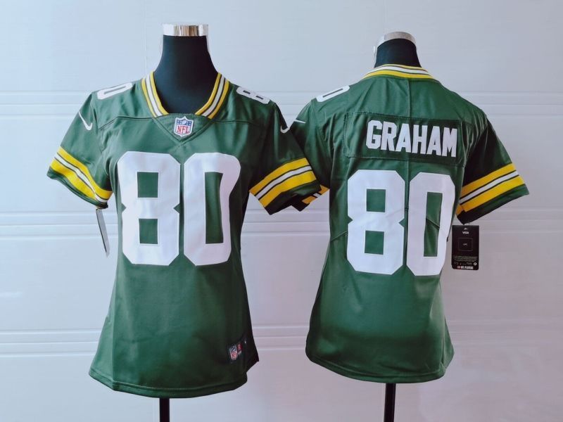 Chicago Bears Jimmy Graham 80 Nfl 2020 Dark Green Womens Jersey