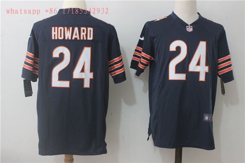 Chicago Bears Jordan Howard 24 Nfl 2020 Navyjersey Jersey