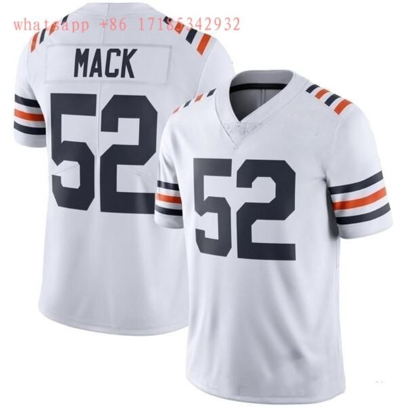 Chicago Bears Khalil Mack 52 Nfl 2020 White Jersey Jersey