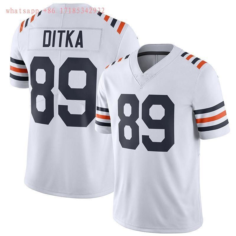 Chicago Bears Mike Ditka 89 Nfl 2020 White Jersey Jersey