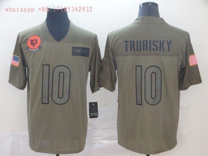 Chicago Bears Mitchell Trubisky 10 Nfl 2020 Camo Jersey Jersey