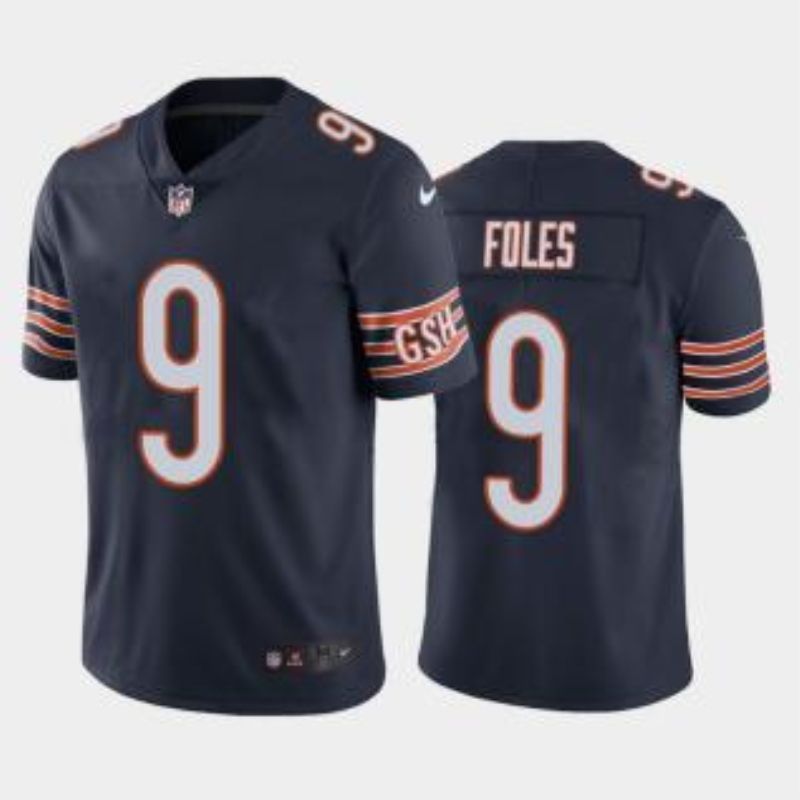 Chicago Bears Nick Foles 9 Nfl 2020 Black Jersey