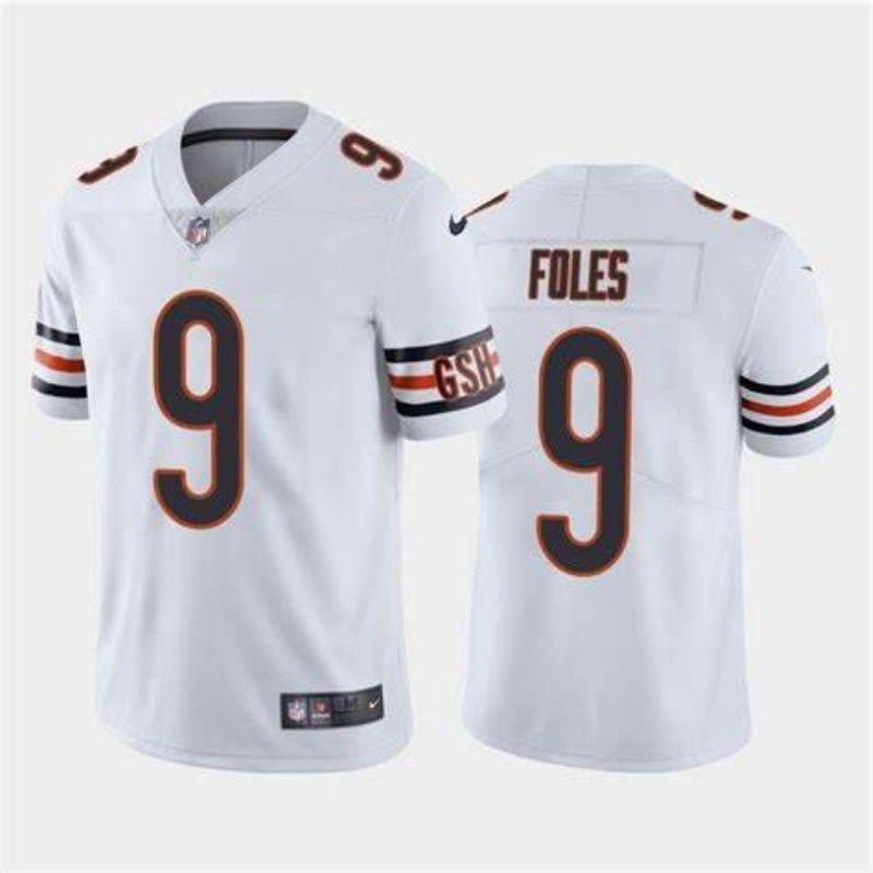 Chicago Bears Nick Foles 9 Nfl 2020 White Jersey Jersey