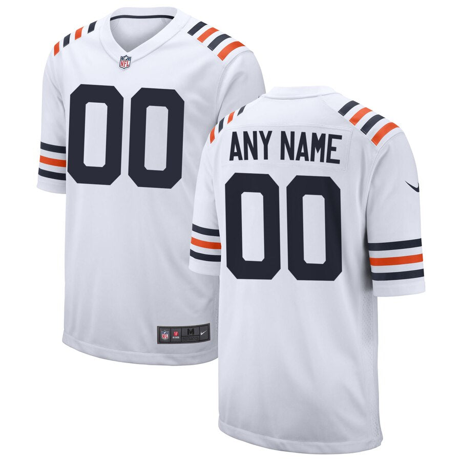 Chicago Bears Nike Youth 2019 Alternate Classic Custom Game Jersey White