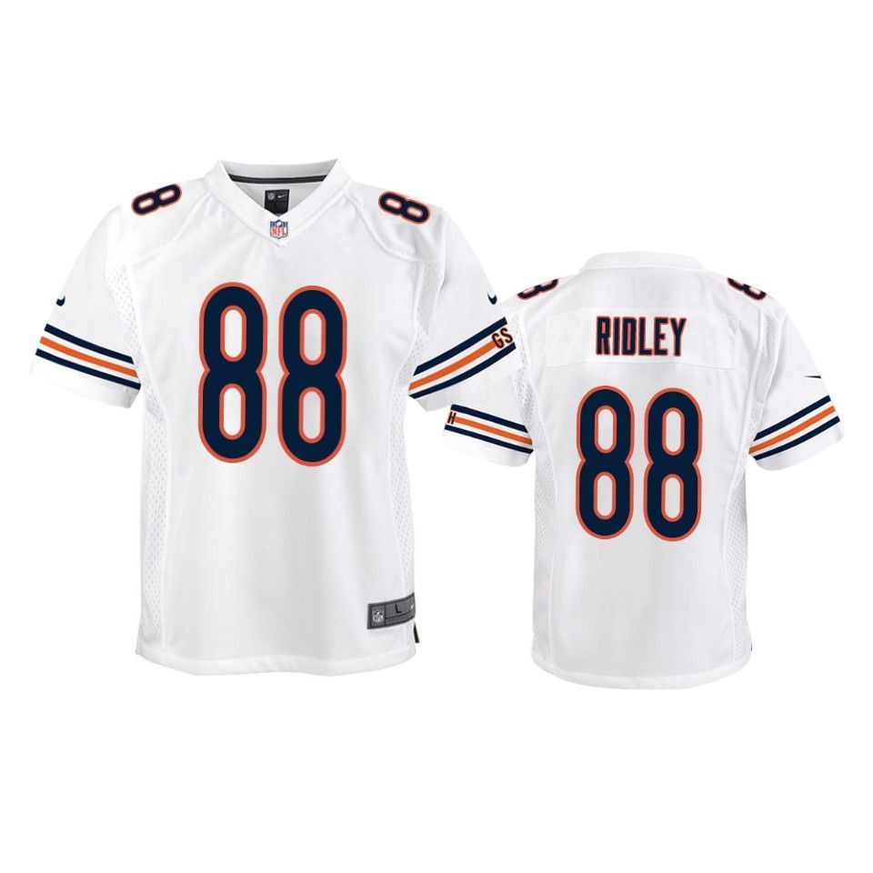 Chicago Bears Riley Ridley 2019 Nfl Draft White Game Youth Jersey