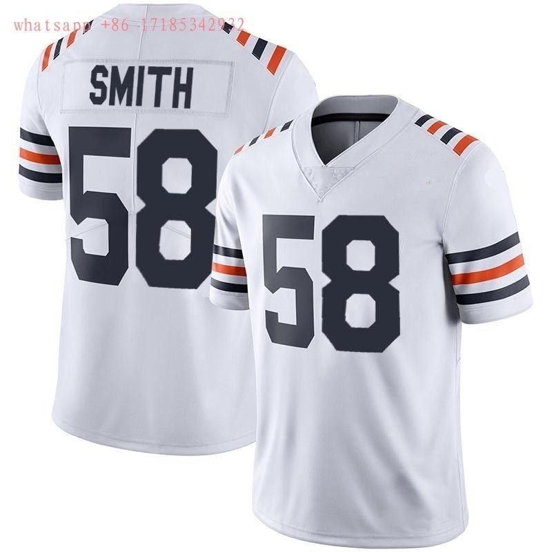 Chicago Bears Roquan Smith 58 Nfl 2020 White Jersey Jersey