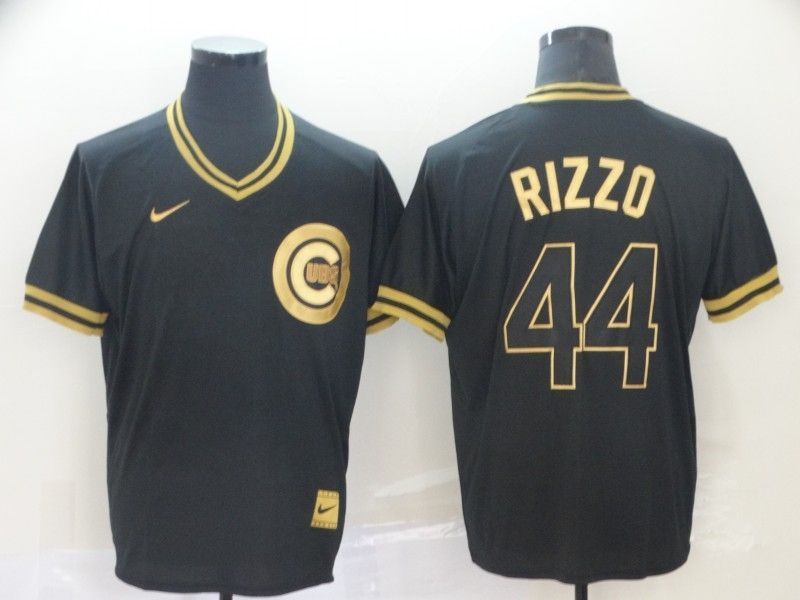 Chicago Cubs Anthony Rizzo 44 2020 Mlb Black Jersey