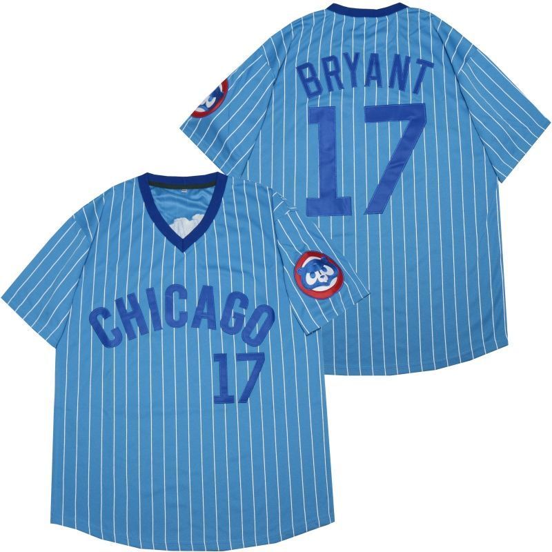 Chicago Cubs Kris Bryant 17 2020 Mlb Blue Jersey