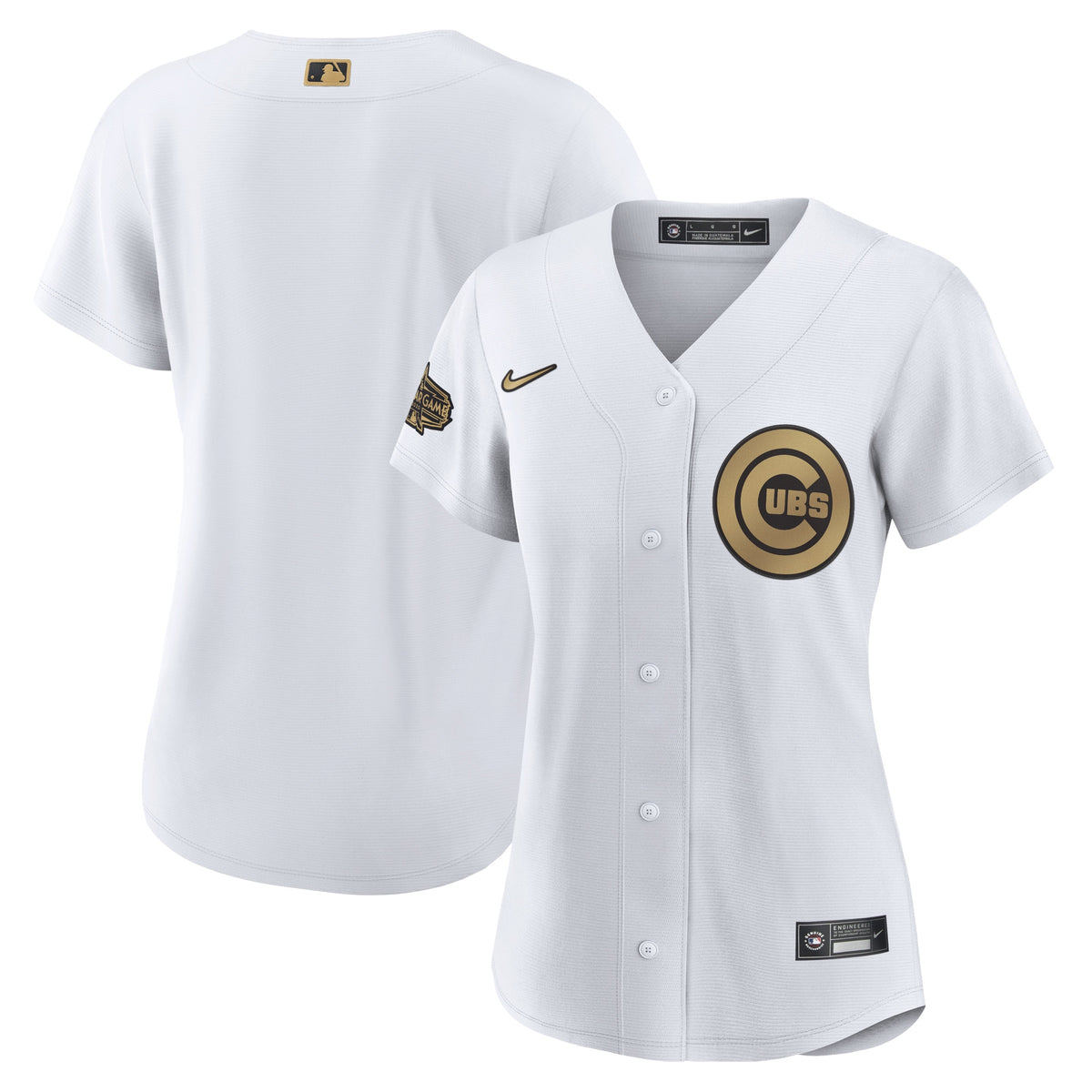 Chicago Cubs Nike Womens 2022 Mlb All star Game Replica Blank Jersey White