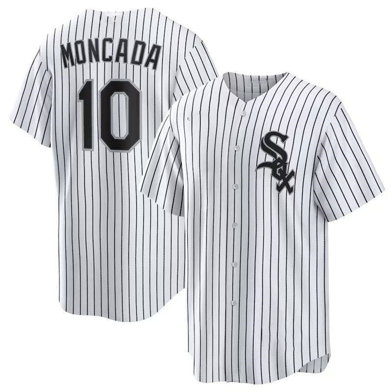 Chicago White Sox #10 Yoan Moncada White City Connect Replica Player Jersey Base