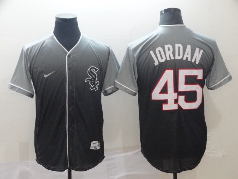 Chicago White Sox Michael Jordan 45 2020 Mlb Black Gradient Jersey