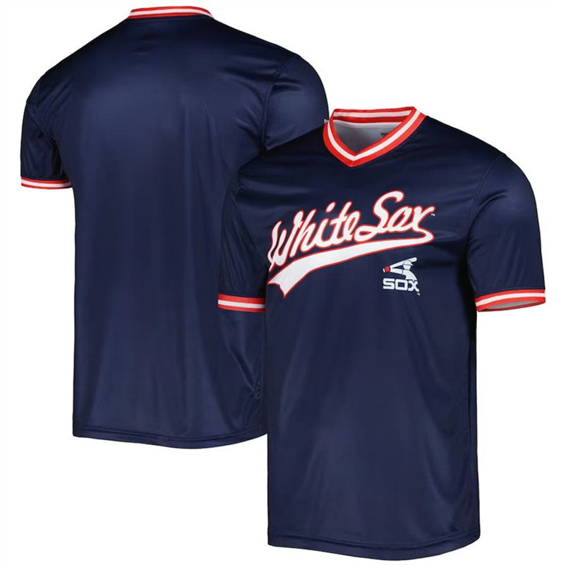 Chicago White Sox Navy Stitches Cooperstown Collection Team Jersey Baseball Jers